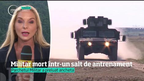 Militar mort într-un exerciţiu de paraşutare, la Zărneşti, în Braşov