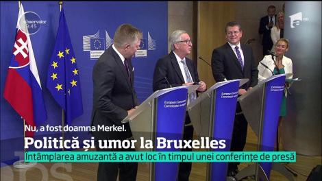 Un înalt demnitar european a fost sunat de nevastă în timpul conferinței de presă. Ce s-a întâmplat i-a amuzat pe toți cei prezenți