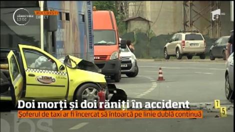 Doi morţi şi doi răniţi. Este bilanţul unui accident teribil produs în capitală