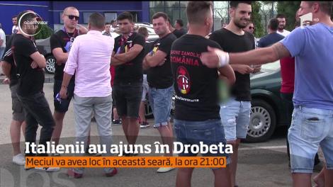 Echipa lui Vincenzo Montella a ajuns deja în Drobeta-Turnu Severin, unde va avea loc unul dintre cele mai aşteptate meciuri de fotbal ale anului
