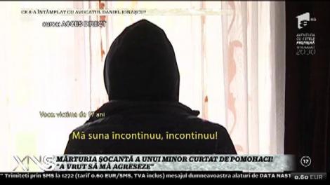 Avea doar 15 ani! Mărturia șocantă a unui minor curtat de Pomohaci: "A vrut să mă agreseze"