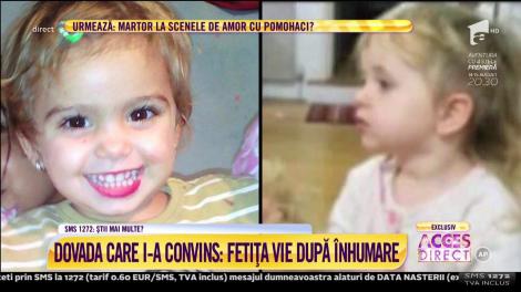 Dovada care i-a convins convins că minunile există! O fotografie cu fetiţa vie după înhumare!