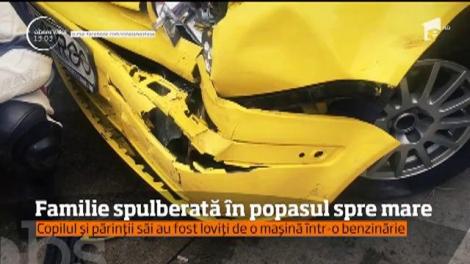 Un scurt popas în drum spre mare s-a încheiat dramatic pentru o familie