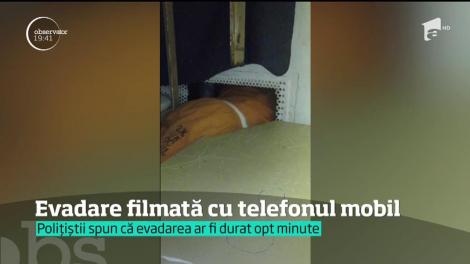 Dacă nu ați văzut până acum... Trei deţinuţi s-au filmat în timp ce evadează dintr-o închisoare