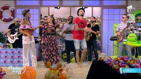 Diana Munteanu, apariție de senzație în platoul de la "Prietenii de la 11". Cum a venit îmbrăcată prezentatoarea TV