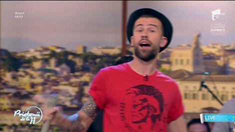 CE MOMENT! Florin Ristei cântă împreună cu HB Orchestra, Ştefania Cosăilă şi Roxana Mureșan piesa "Uptown funk"