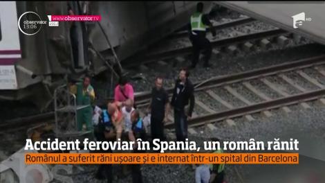 Clipe de groază în gara din Barcelona. Un tren plin cu navetişti nu a mai putut frâna şi s-a izbit de parapetul de beton de la capătul liniei