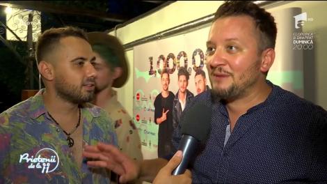 Băieții de la Noaptea Târziu au depășit un milion de abonaţi pe canalul oficial de YouTube şi au făcut petrecere