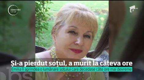Emilia Bubulac, solistă de muzică populară, a murit la câteva ore după ce și-a pierdut soțul