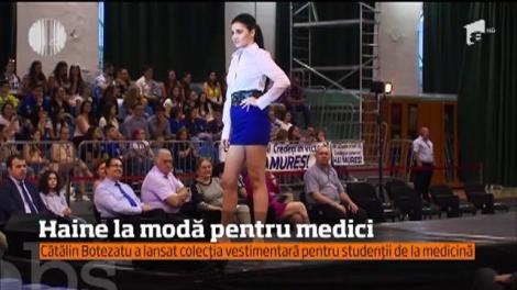 Cătălin Botezatu a lansat colecția vestimentară pentru studenții de la medicină