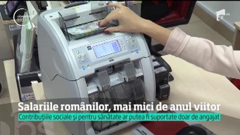 Lovitura de grație pe care o putem primi în viitorul apropiat. Salariile românilor, mai mici de anul viitor!
