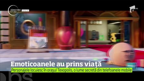Emoticoanele au prins viaţă în cea mai nouă animaţie The Emoji Movie