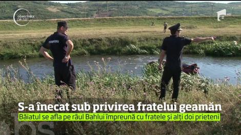Un băieţel de 13 ani din judeţul Iaşi şi-a găsit sfârşitul într-un râu sub ochii fratelui său geamăn