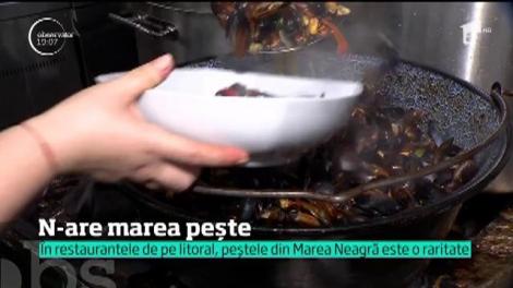 Restaurantele şi cherhanalele de pe litoral au în meniu peşte din import