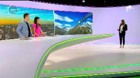 Cel mai lung pod pietonal din lume a fost inaugurat. 494 de kilometri şi o înălţime de 85 de metri. Opt tone de cabluri îl țin suspendat