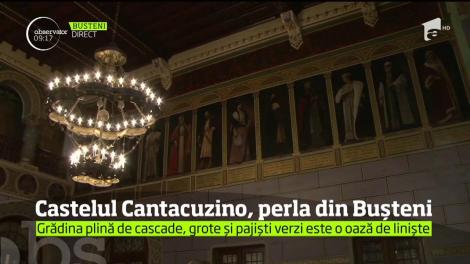 Pont de vacanță: Castelul Cantacuzino, perla din Bușteni. Prințul ar fi vrut să îi îmbrace acoperișul în monede din aur