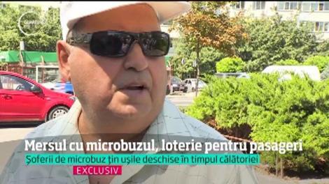 O cursă cu microbuzul e sport extrem pentru oricine călătoreşte în zona Capitalei. Şoferii îşi pun în pericol pasagerii în fiecare zi