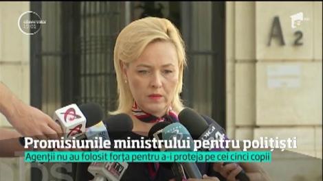Doi poliţişti au fost la un pas să fie ucişi de un tată băut şi violent