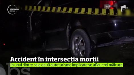 Grav accident rutier în intersecţia morţii din judeţul Botoşani