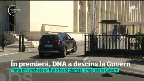 În premieră, DNA a descins la Guvern