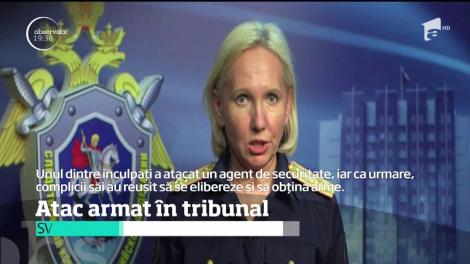 Atac armat într-un tribunal din capitala Rusiei