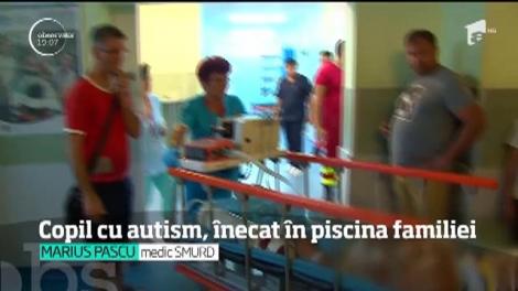 Un adolescent de 16 ani cu autism, înecat în piscina familiei