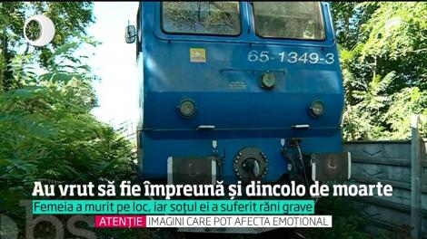 Doi bătrâni de 87 de ani, soț și soție, au fost loviți de tren la Eforie Sud