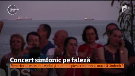Concert simfonic pe faleză