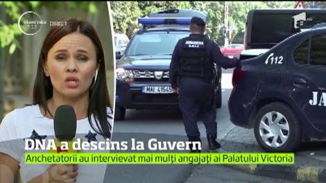 Sediul Guvernului a fost luat cu asalt de procurorii anticorupţie