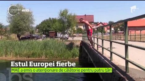 Europa fierbe! Este cod roşu de caniculă în nouă ţări din Estul continentului