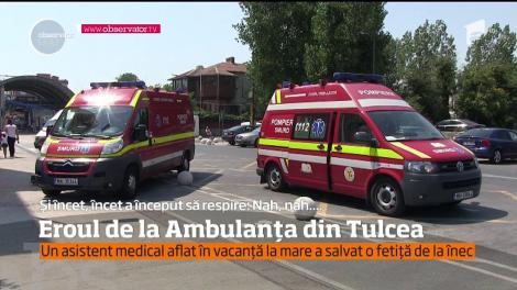 Un om învăţat să salveze vieţi zi de zi, nu poate rămâne indiferent nici atunci când este în concediu!