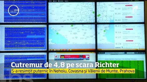 Un puternic cutremur a avut loc în urmă în zona seismică Vrancea