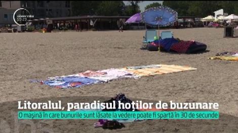 Litoralul românesc, paradisul hoților de buzunare