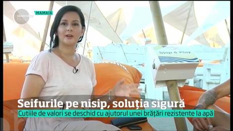 Seifurile pe nisip, soluția sigură! Cutiile de valori se deschid cu ajutorul unei brățări rezistente la apă