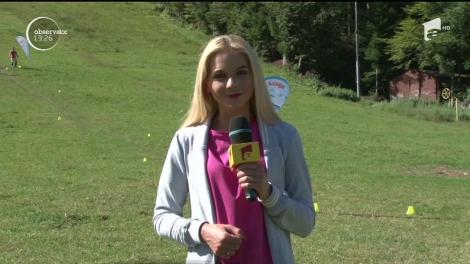 S-a deschis sezonul de schi, pe pârtia din Azuga! Nu este nicio glumă, chiar dacă suntem în plină vară, iar canicula ne omoară