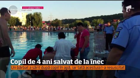 Un copil de 4 ani a fost la un pas de a-şi pierde viaţa în ştrandul municipal din Iaşi!