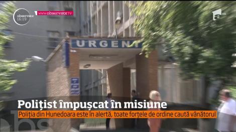 Polițist rănit cu o armă cu alice, de un braconier