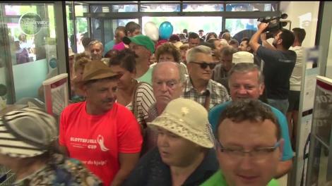 Haos la deschiderea unui magazin de articole casnice din Ploieşti!