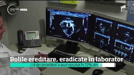 Bolile ereditare, eradicate în laborator