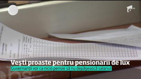Pensiile speciale se vor mai acorda doar pentru judecători și procurori