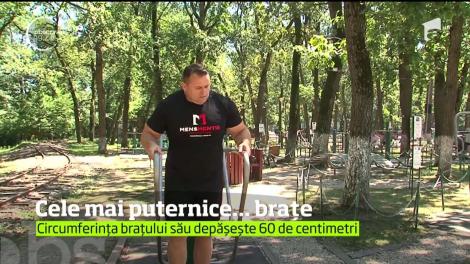 În următorul material vi-l prezentăm pe românul cu braţe de fier!