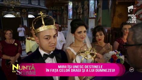 Ionela și Teodor și-au unit destinele, în fața lui Dumnezeu. Foștii concurenți de la "Mireasă pentru fiul meu" le-au fost alături