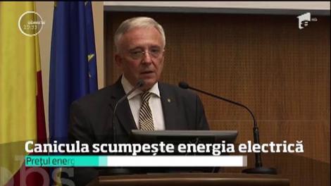 Canicula scumpește energia electrică