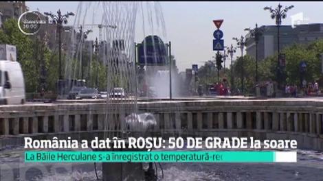 România sub cod roșu! 47 de grade s-au resimţit în aer în Bucureşti