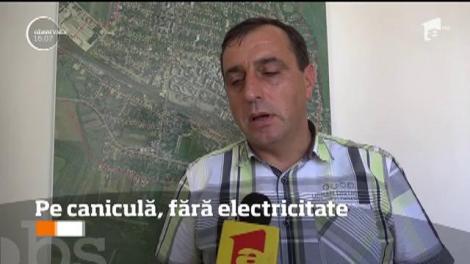 Locuitorii din Simeria au rămas fără curent, pe timp de caniculă