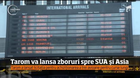 Premieră la Tarom! După mai bine de 20 de ani, vom putea zbura direct din Bucureşti spre Statele Unite şi Asia