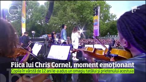 Moment emoționant! Fiica lui Chris Cornell le-a adus un omagiu tatălui și solistului Linkin Park