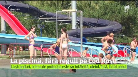 La piscină, fără reguli de Cod Roşu