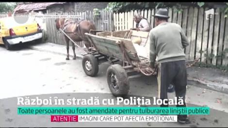 Scandal de proporţii între poliţişti şi un grup de romi de la marginea Capitalei