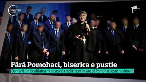 Biserica de la Moșuni, altădată neîncăpătoare, este acum aproape pustie!
